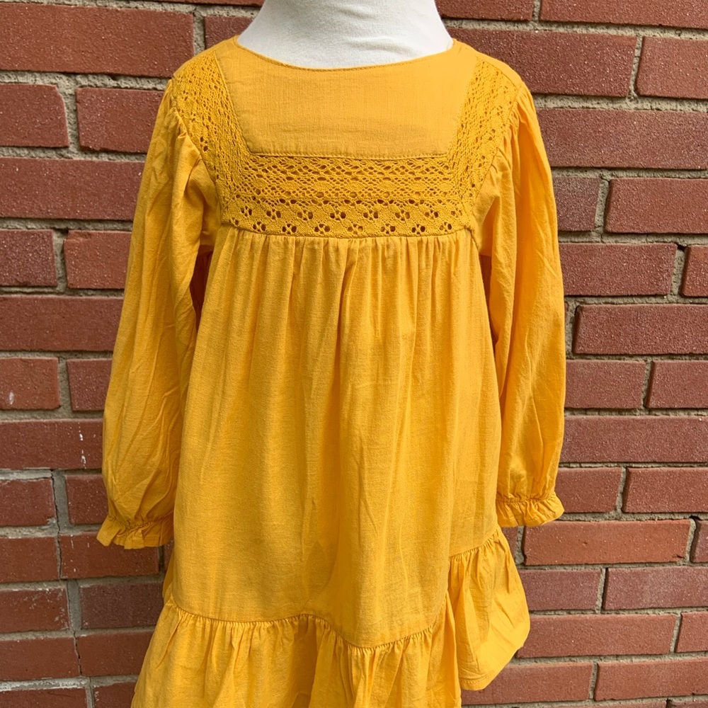 Mustard Yellow Girls Top Cat & Jack